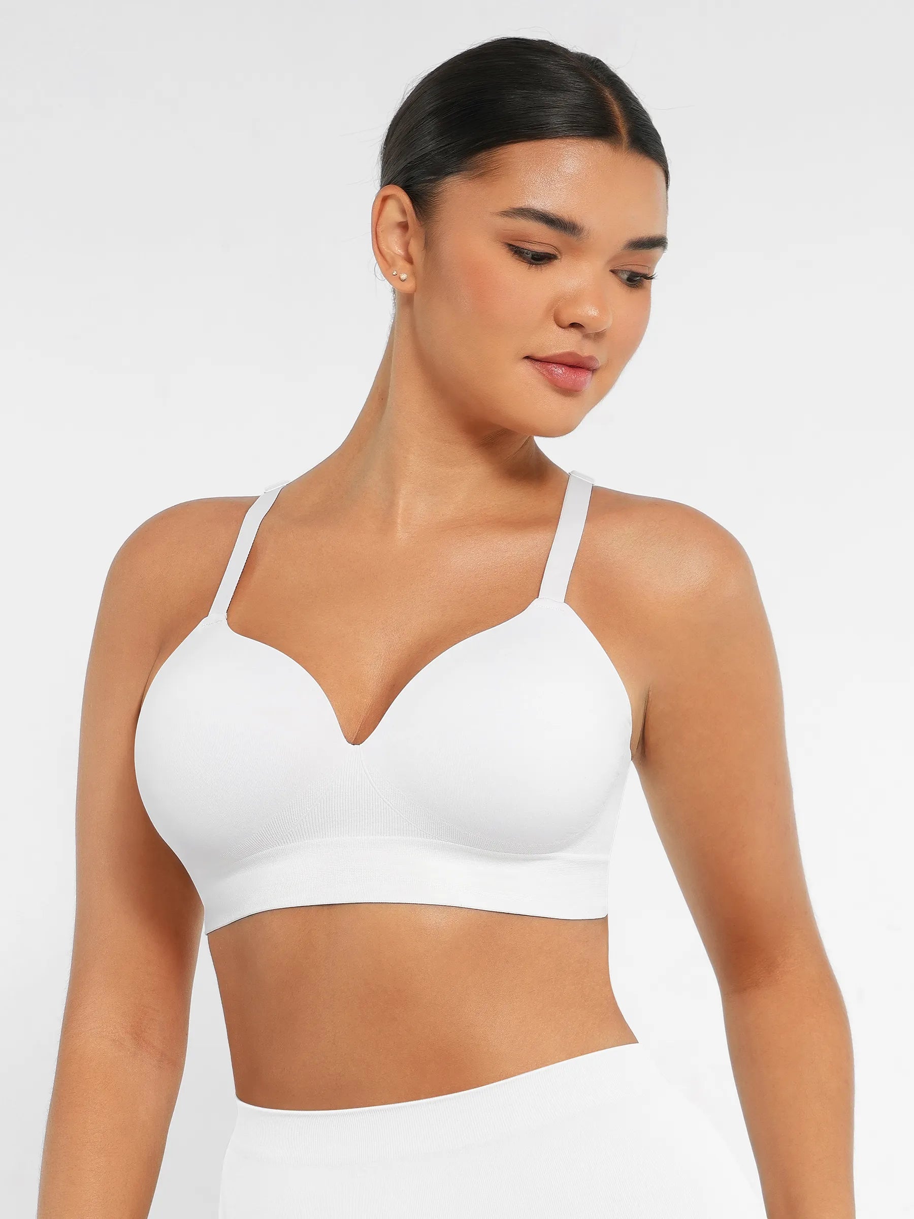 Lume Lingerie Wireless Push-Up Seamless Comfort Full Coverage Bra