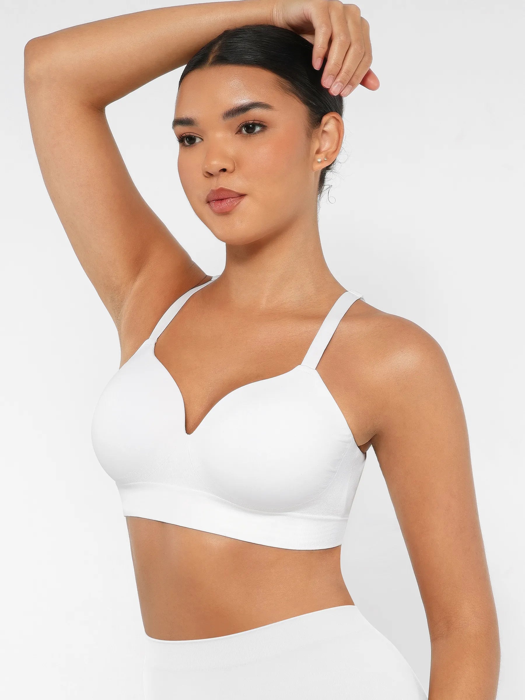 Lume Lingerie Wireless Push-Up Seamless Comfort Full Coverage Bra