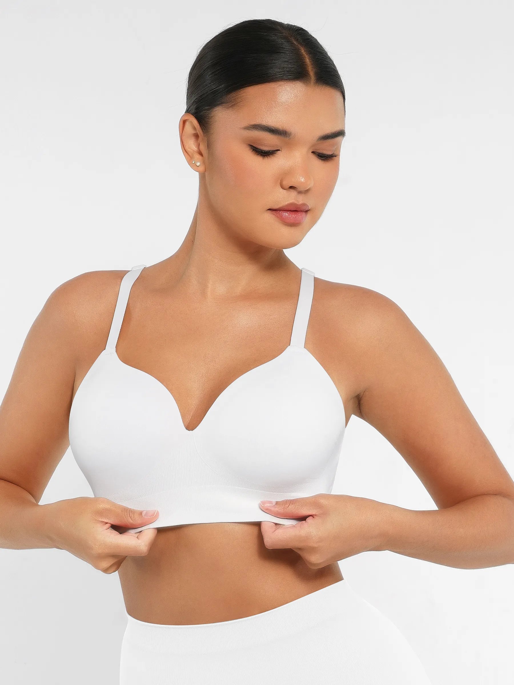 Lume Lingerie Wireless Push-Up Seamless Comfort Full Coverage Bra