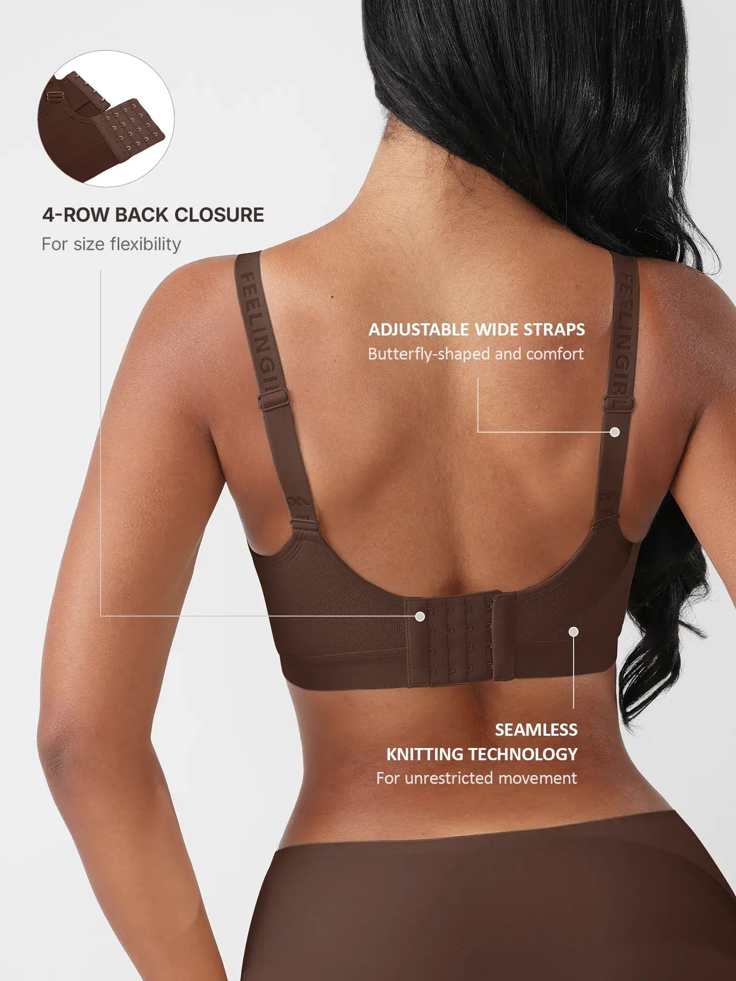 Lume Lingerie Full Coverage Smoothing Wireless Bra