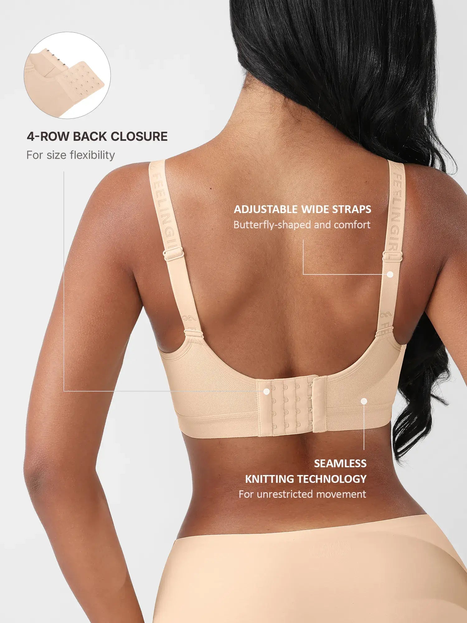 Lume Lingerie Full Coverage Smoothing Wireless Bra