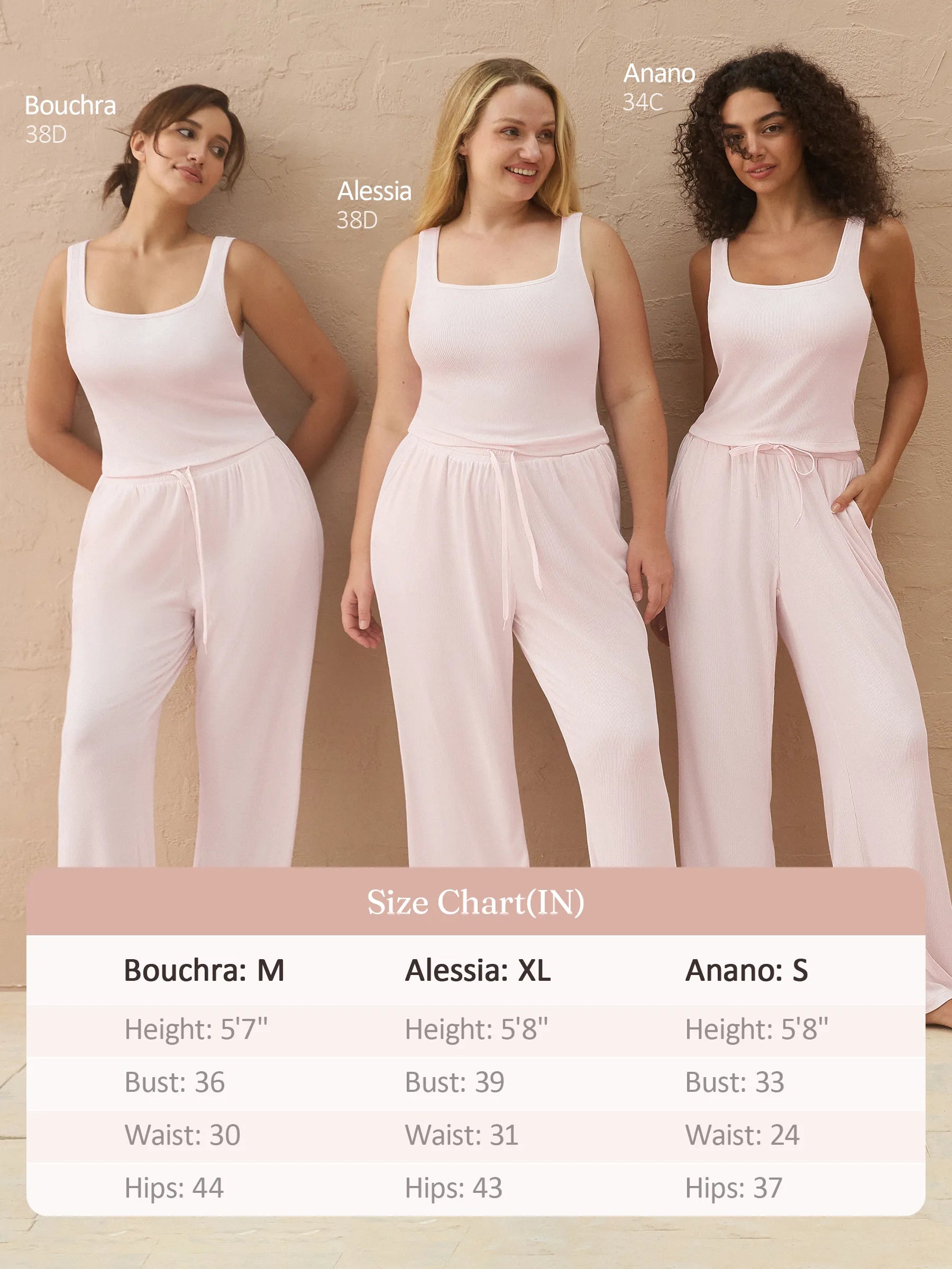 lumelingeri Breathable Ribbed Sleeveless Tank Top