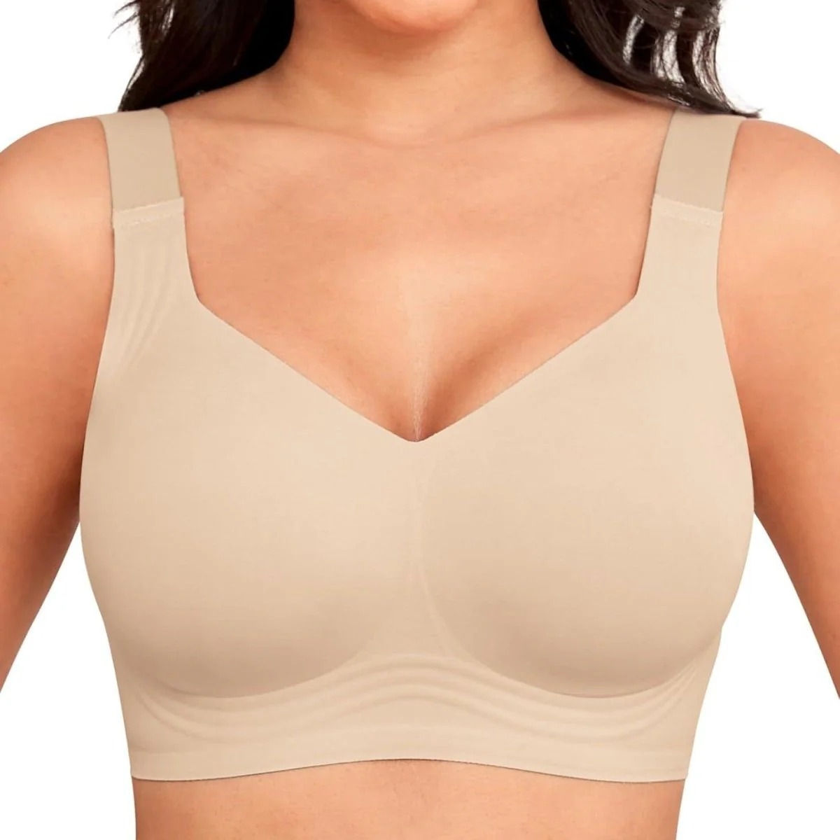 Comfortable Wireless Full Coverage Jelly Smoothing Bra
