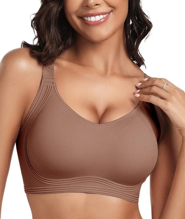 Comfortable Wireless Full Coverage Jelly Smoothing Bra