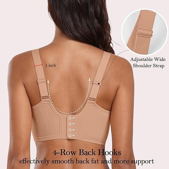 Comfortable Wireless Full Coverage Jelly Smoothing Bra