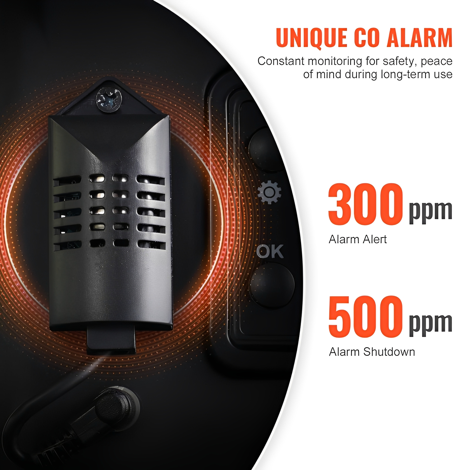 8KW Diesel Air Heater, 12–24V All-in-One Unit with 110V Adapter & CO Alarm, Bluetooth/App/Remote Control, Fast-Heating Portable Heater for Vehicles & Outdoors