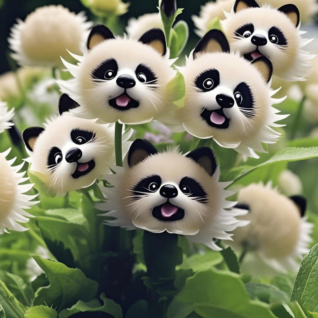 🐼🌸 Panda Flower – přineste barvu a radost do své zahrady s touto úžasnou rostlinou! 💐🧡