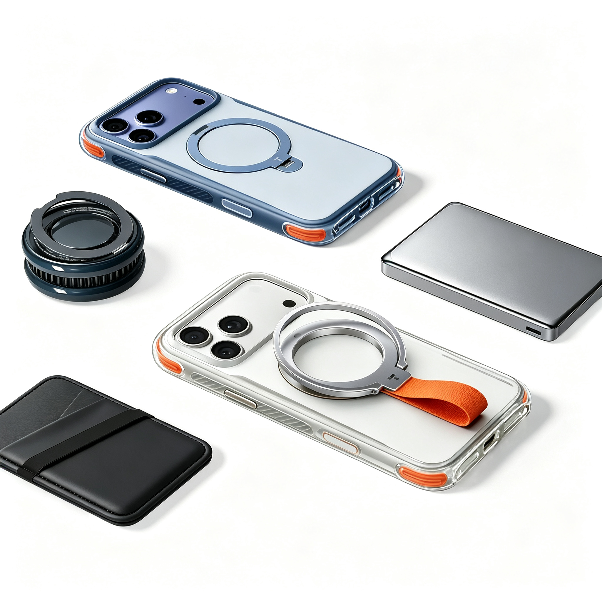360° Rotating Magnetic Stand Case for iPhone 18 Pro Max