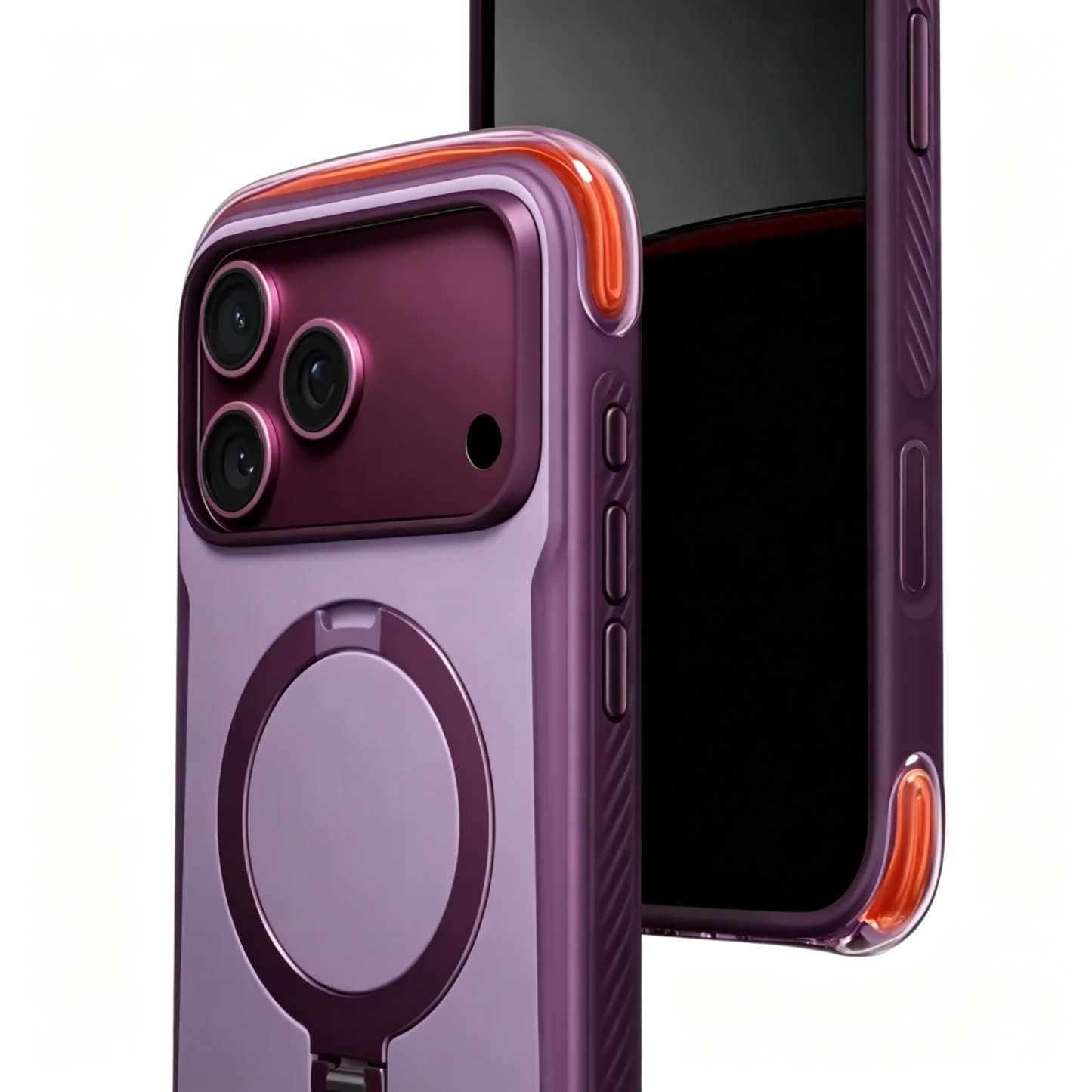 360° Rotating Magnetic Stand Case for iPhone 18 Pro Max