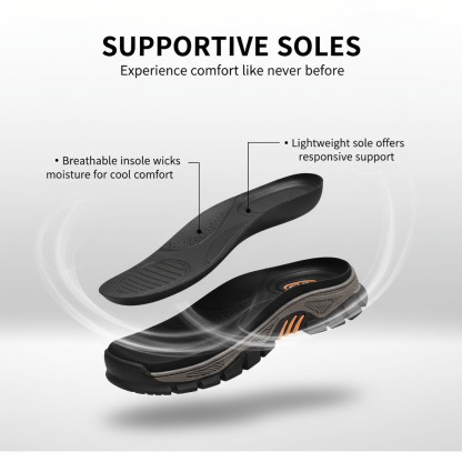 ⏰Promotion 50% OFF - Men's Orthopedic Comfortable Casual Genuine Leather Slip On Loafers