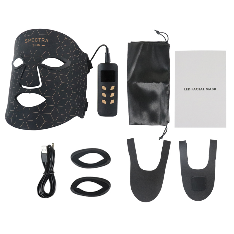 SpectraSkin LED Mask – 8-Color Light Therapy Facial Beauty Device