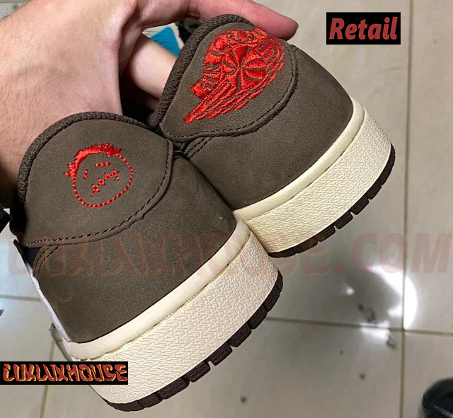 Travis Scott Jordan 1 Mocha Low comparison 19