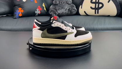 LJR Batch-Travis Scott x Air Jordan 1 Low "Medium Olive" DZ4137-106