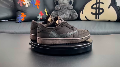 LJR Travis Scott x Air Jordan 1 Low 
"Velvet Brown"  Travis Scott LJR