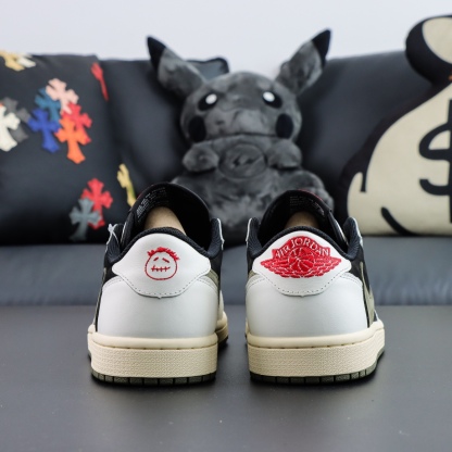LJR Batch-Travis Scott x Air Jordan 1 Low "Medium Olive" DZ4137-106