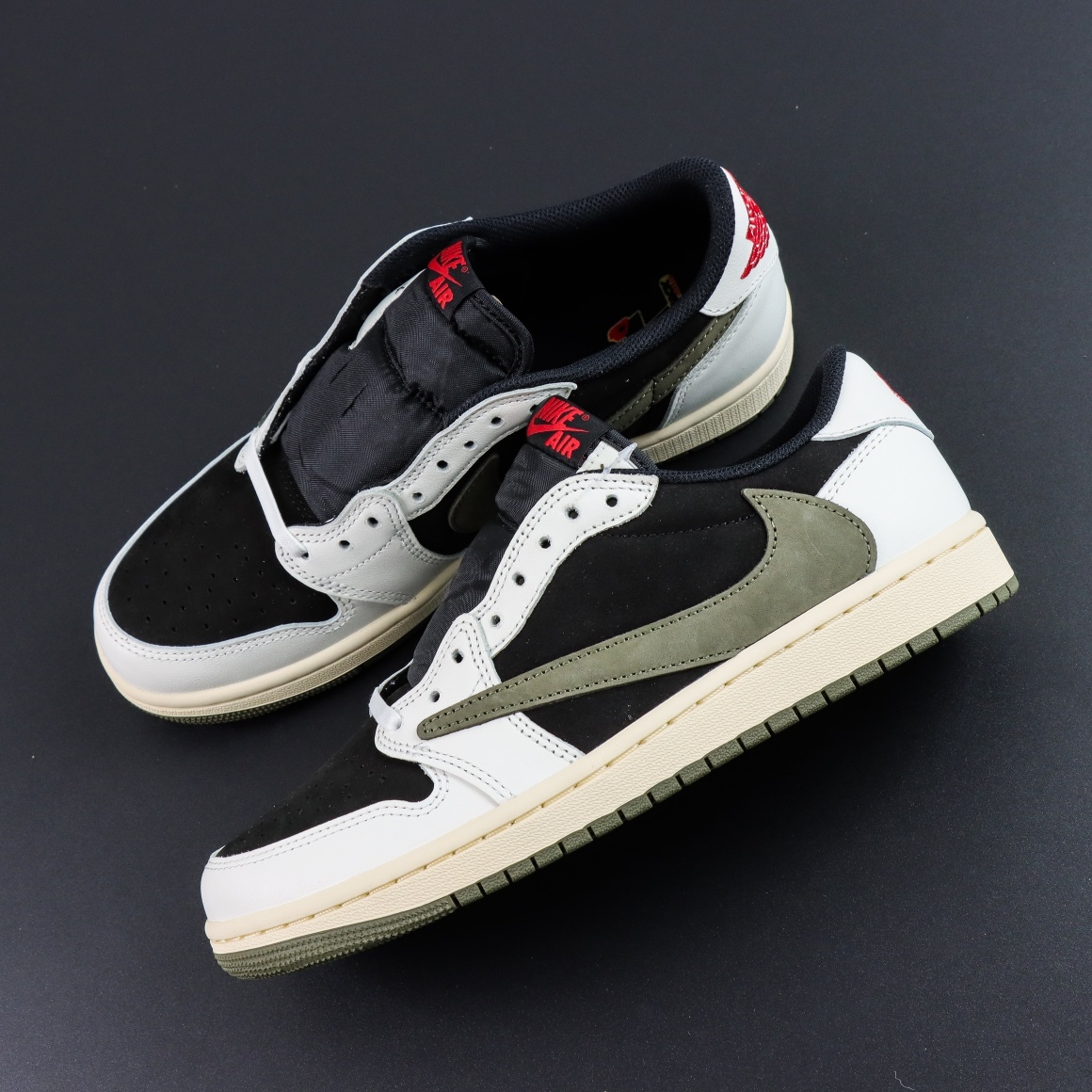 LJR Batch-Travis Scott x Air Jordan 1 Low "Medium Olive" DZ4137-106