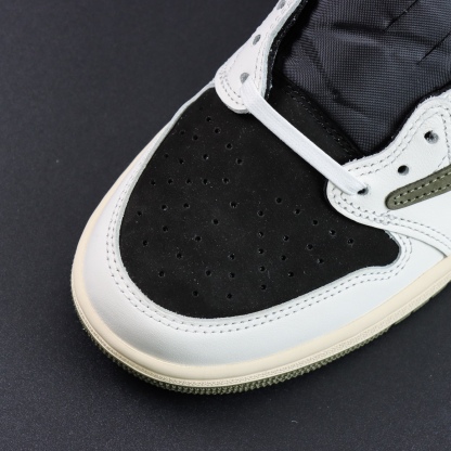 LJR Batch-Travis Scott x Air Jordan 1 Low "Medium Olive" DZ4137-106