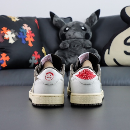 LJR Batch-Travis Scott x Air Jordan 1 Low OG SP "Sail and Ridgerock" DM7866-162