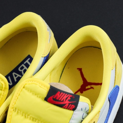 LJR Batch-Travis Scott x Air Jordan 1 Low "Canary Yellow" DZ4137-700