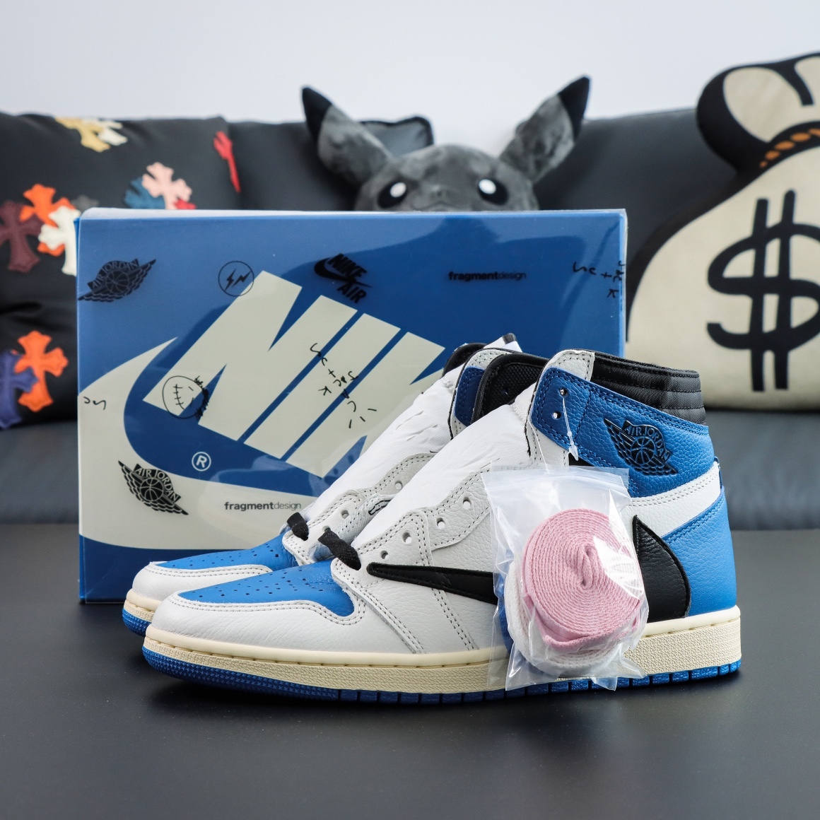 LJR Batch-Travis Scott x Air Jordan 1 High “Fragments” DH3227-105
