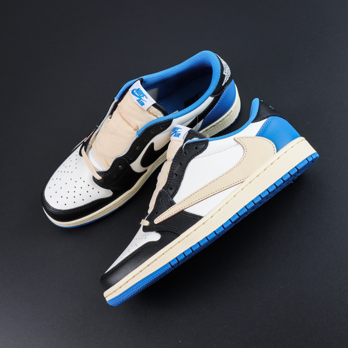 LJR Batch-Travis Scott x Air Jordan 1 Low “ Fragments” DM7866-140