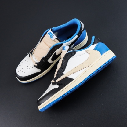 LJR Batch-Travis Scott x Air Jordan 1 Low “ Fragments” DM7866-140
