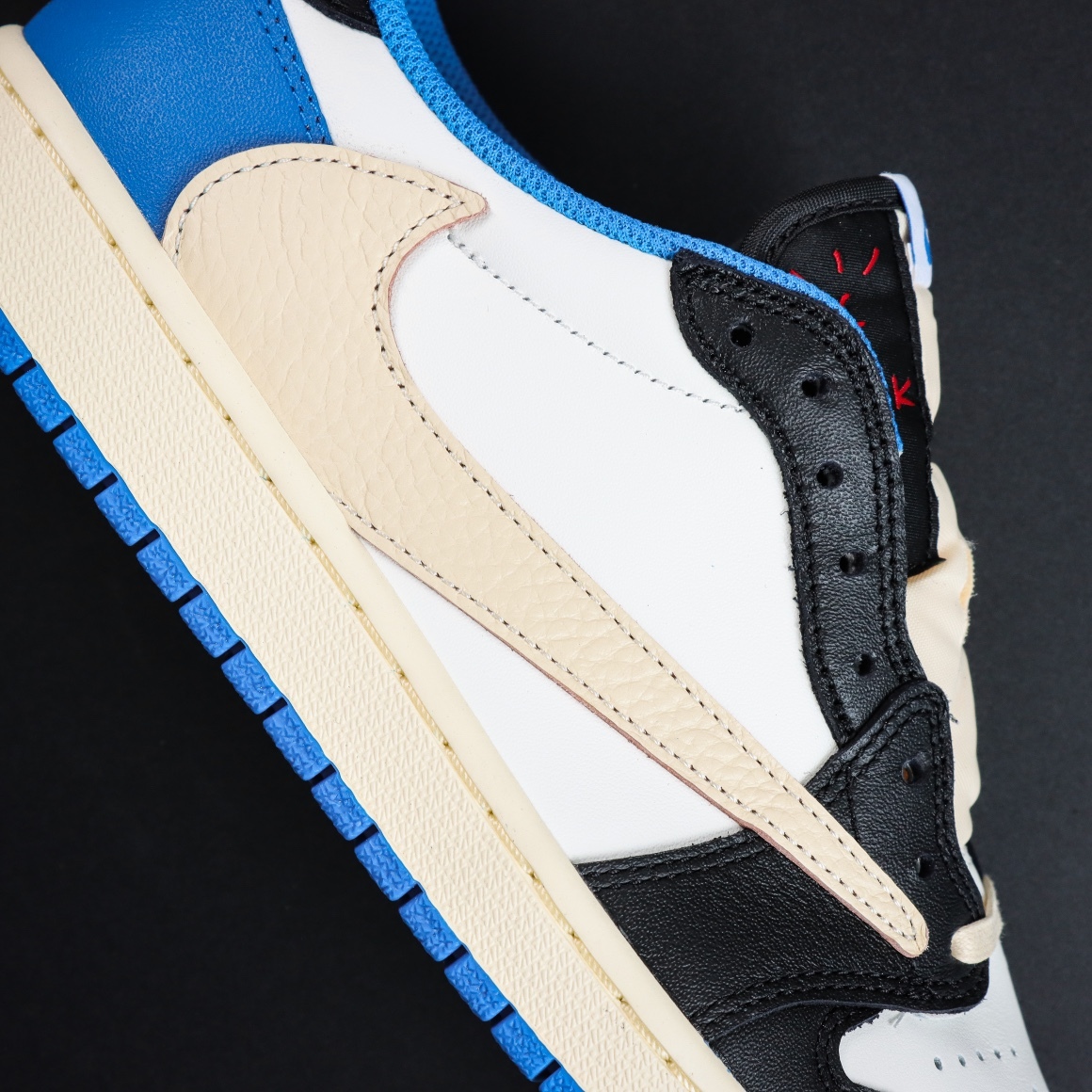 LJR Batch-Travis Scott x Air Jordan 1 Low “ Fragments” DM7866-140