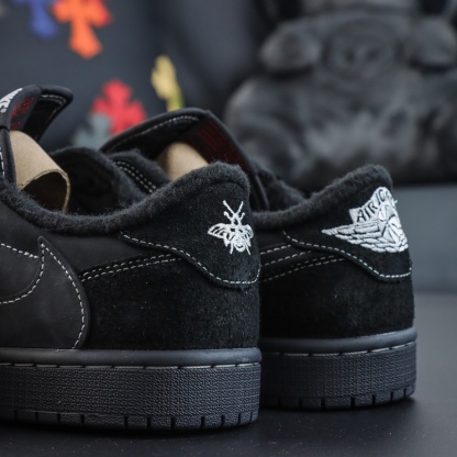 LJR Batch-Travis Scott x Air Jordan 1 Low "Black/Phantom" DM7866-001