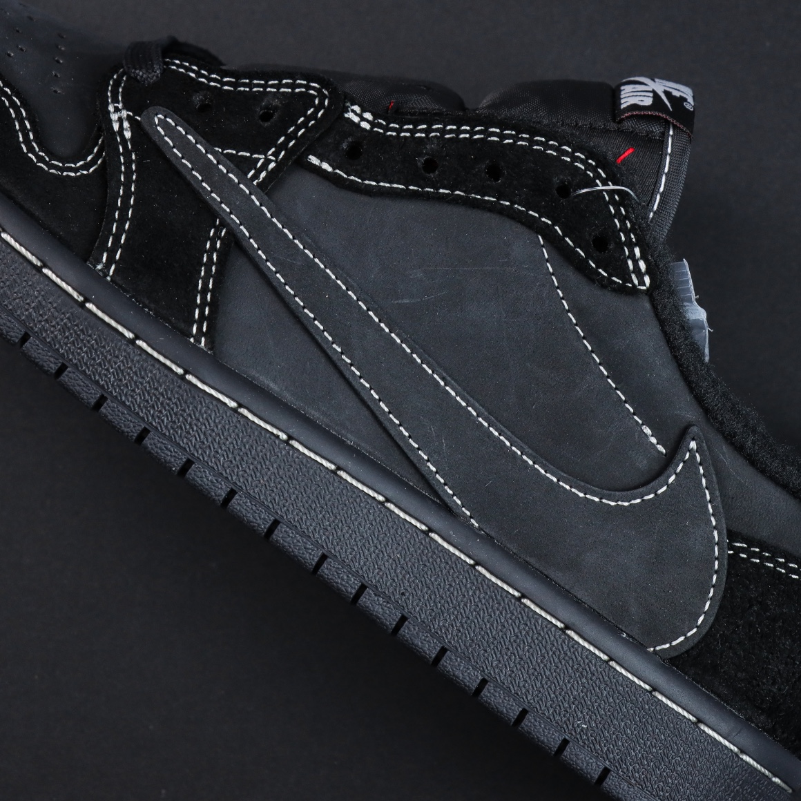 LJR Batch-Travis Scott x Air Jordan 1 Low "Black/Phantom" DM7866-001