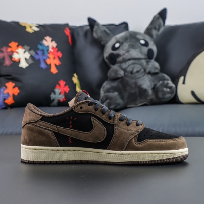 LJR Batch-Travis Scott x Air Jordan 1 Low OG "Mocha" CQ4277-001