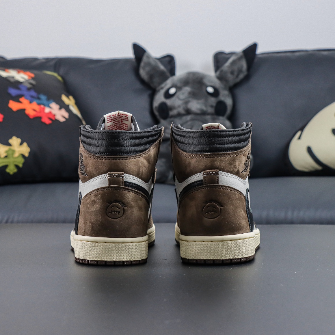 LJR Batch-Travis Scott x Air Jordan 1 High Og Ts Sp "Mocha" CD4487-100