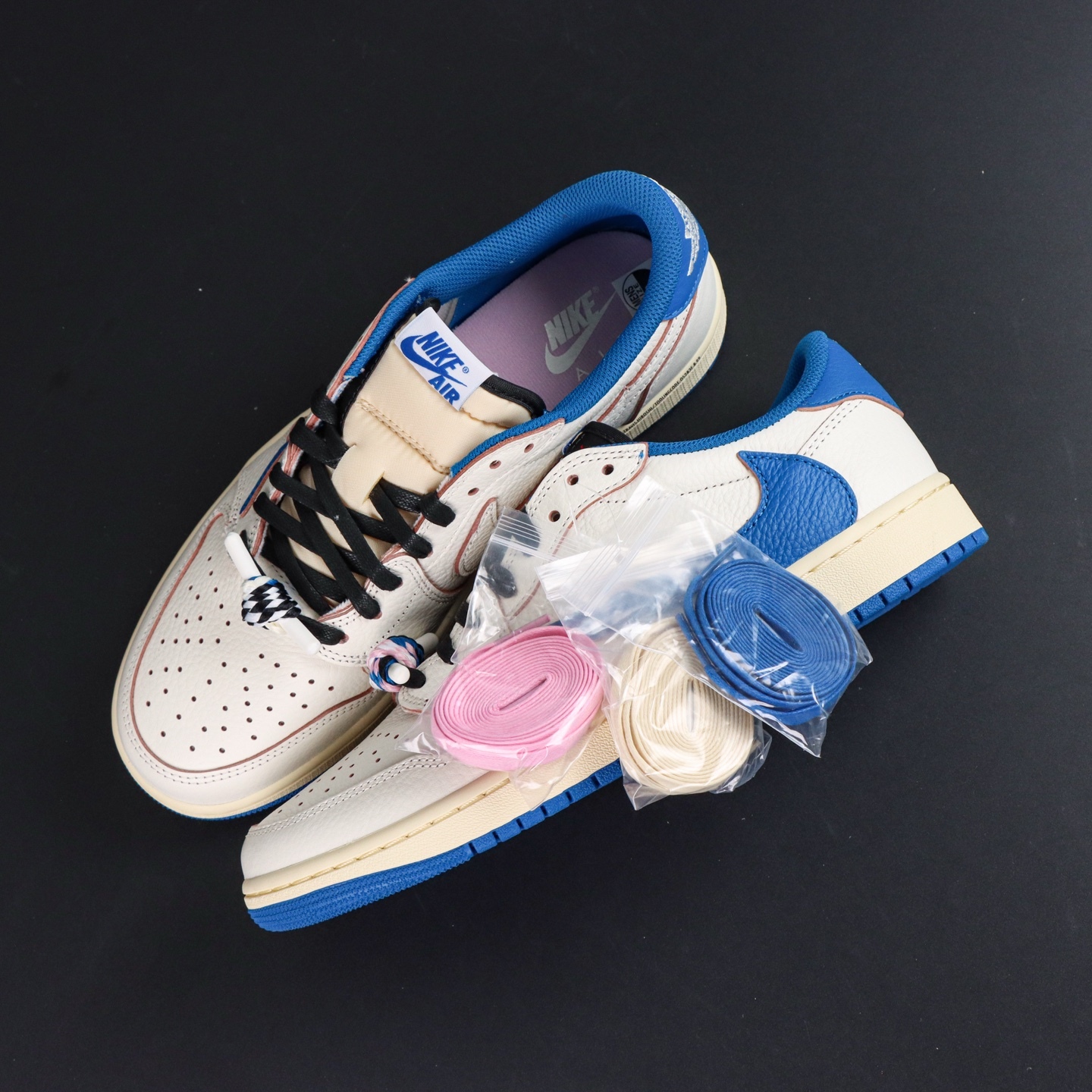 LJR Batch-Travis Scott x Air Jordan 1 Low “ Fragments” DM7866-104