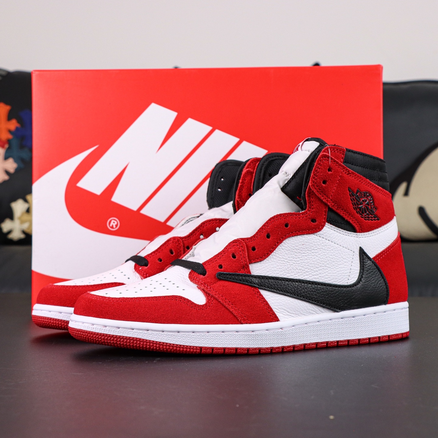 LJR Batch-Travis Scott x Air Jordan AJ1 High OG DH3277-601