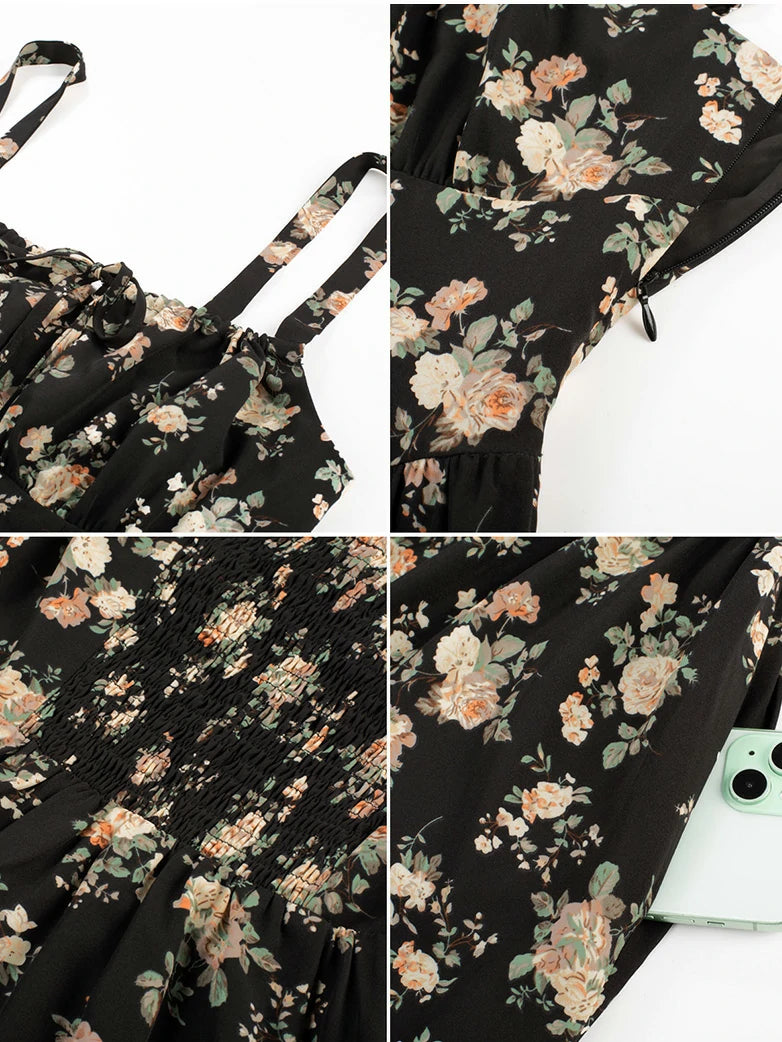 Hottest Floral Milkmaid Sundress with Pockets