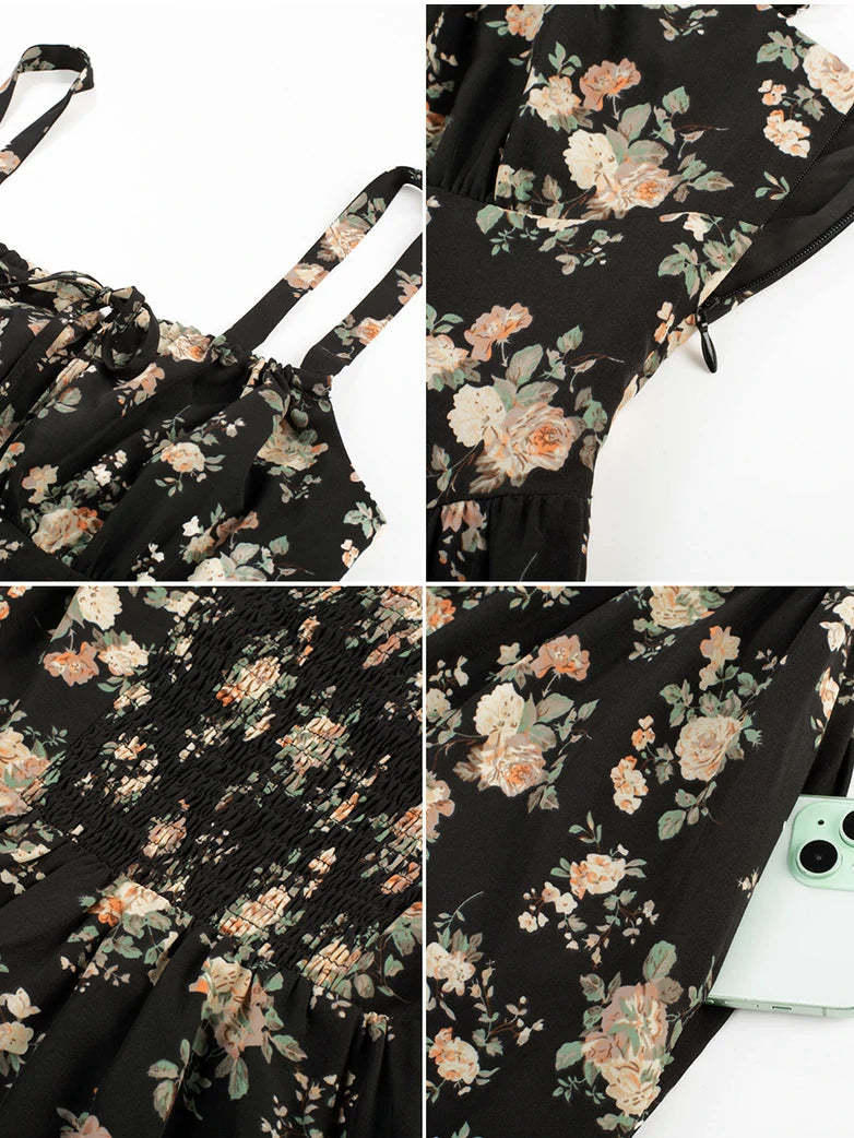 Hottest Floral Milkmaid Sundress with Pockets