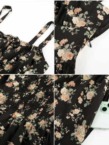 Hottest Floral Milkmaid Sundress with Pockets