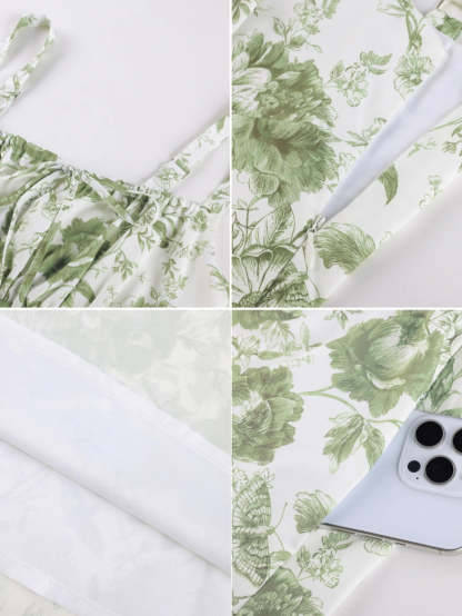 Hottest Floral Milkmaid Sundress with Pockets