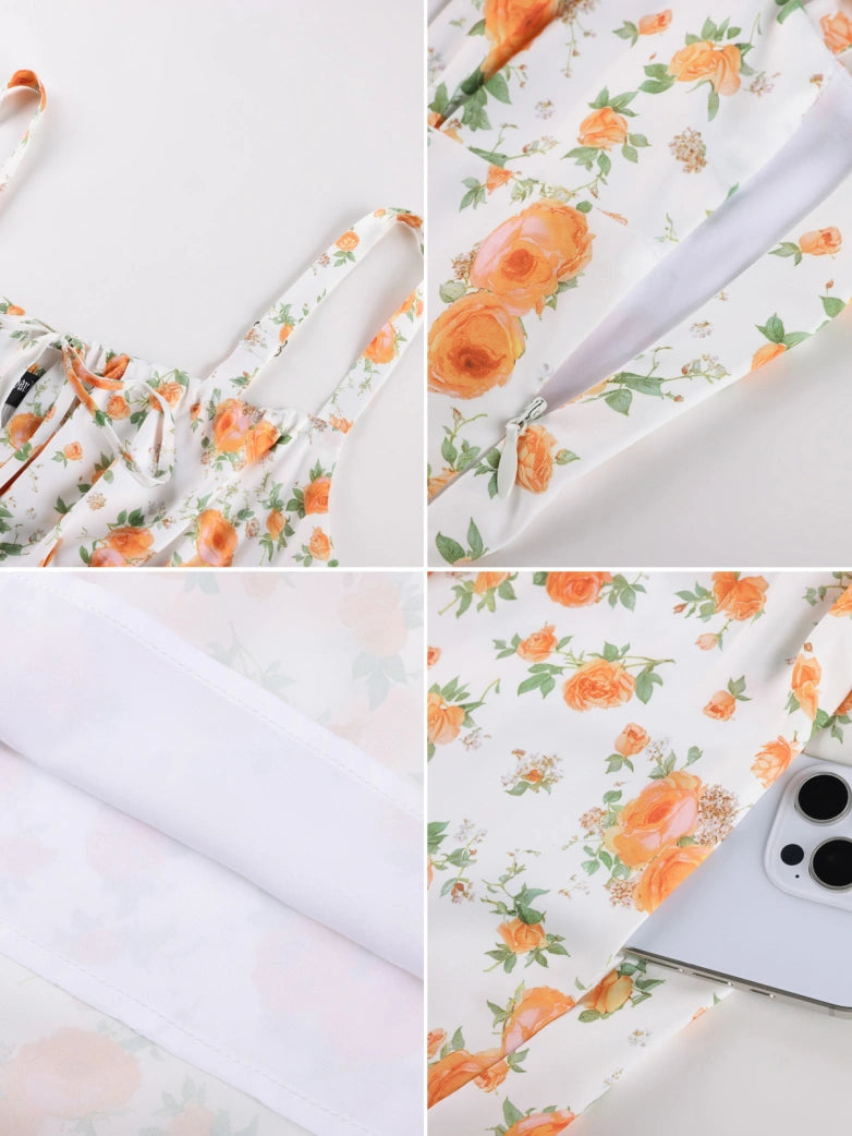 Hottest Floral Milkmaid Sundress with Pockets