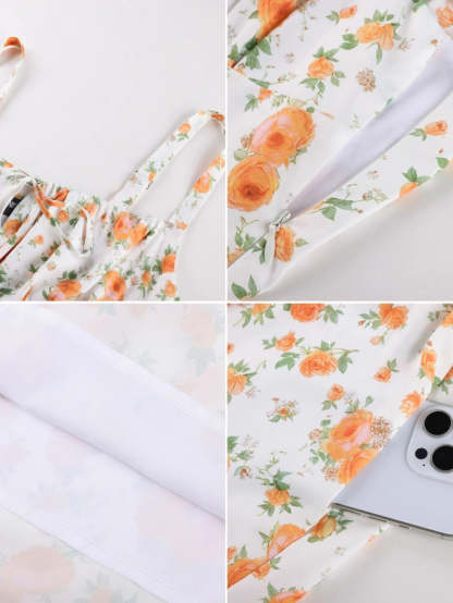 Hottest Floral Milkmaid Sundress with Pockets