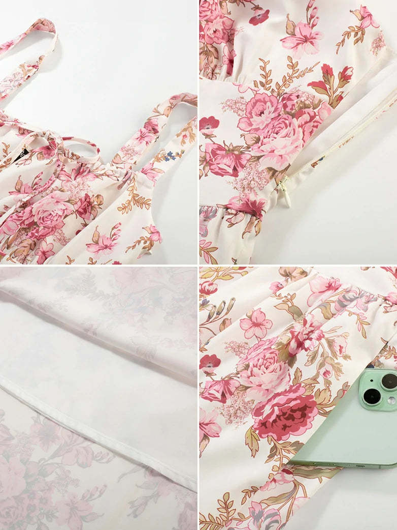 Hottest Floral Milkmaid Sundress with Pockets
