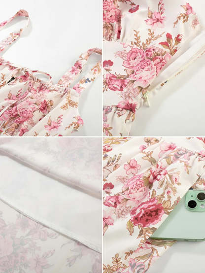 Hottest Floral Milkmaid Sundress with Pockets