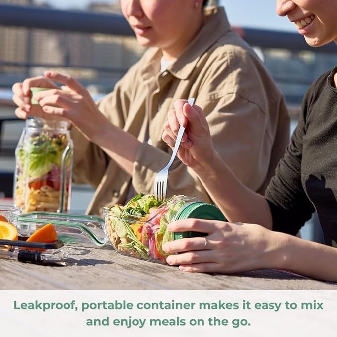 🔥🔥Last day 49% off - Easy-Mix Salad Container with Lid