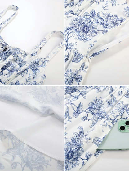 Hottest Floral Milkmaid Sundress with Pockets