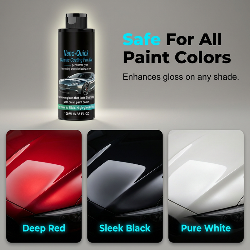 🔥🔥🔥𝑪𝑳𝑬𝑨𝑹𝑨𝑵𝑪𝑬 𝑰𝑻𝑬𝑴🎉 𝐓𝐨𝐝𝐚𝐲 4𝟗% 𝐎𝐅𝐅 High-Gloss Hydrophobic Nano Ceramic Coating Spray