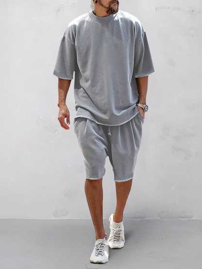 🔥🔥🔥Limited time sale 2026 Loose Fit Solid Sports Sets