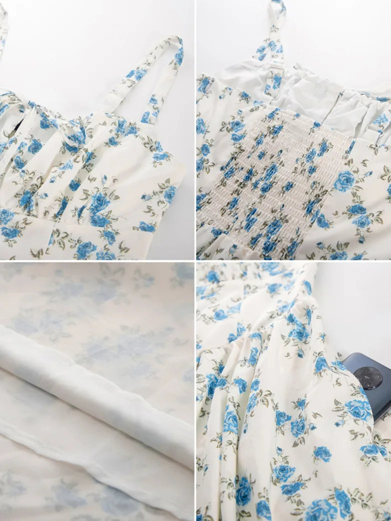 Hottest Floral Milkmaid Sundress with Pockets