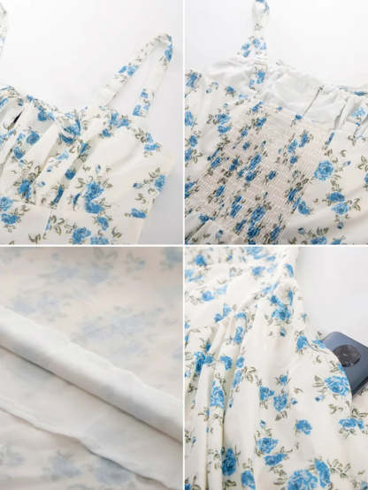 Hottest Floral Milkmaid Sundress with Pockets