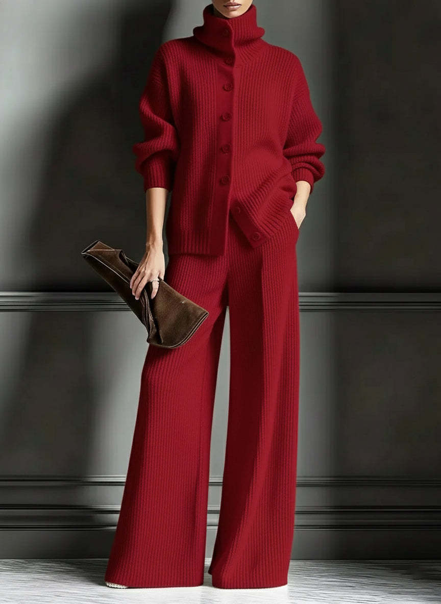 📦📦Buy 2 PCS for free shipping🎄 Cozy Cardigan Sweater and Pants Two-
