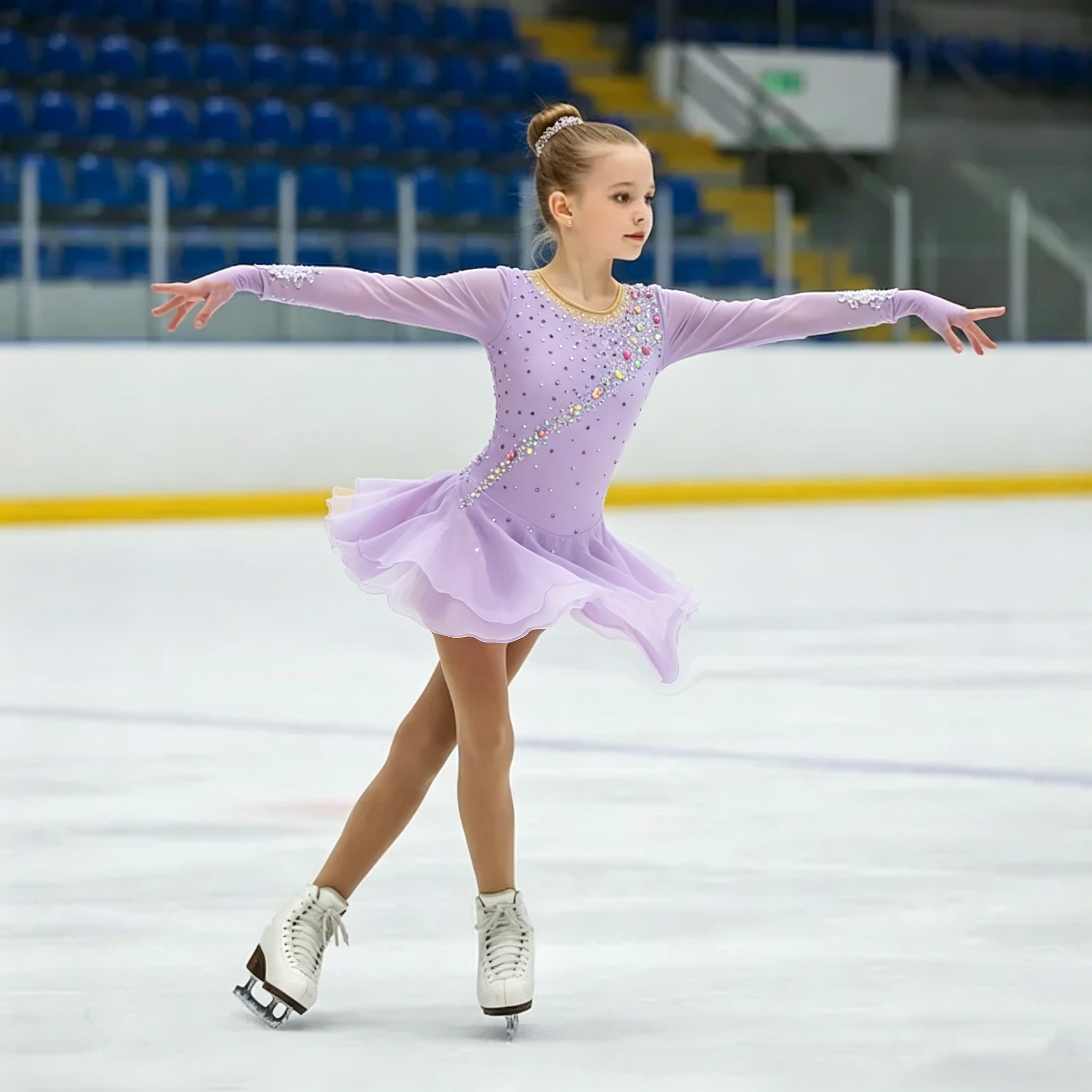 Figure Skating Dress BD8976