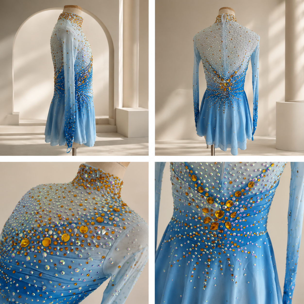 Figure Skating Dress BD10063-JoyCan